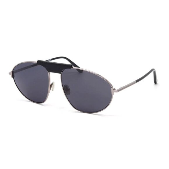 NEW TOM FORD TF1095 14ASUNGLASSES SILVER GREY MEN EYEWEAR TOM FORD FT1095 14A